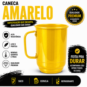 CANECA 850 ML - CAIXA C/ 50 UNID