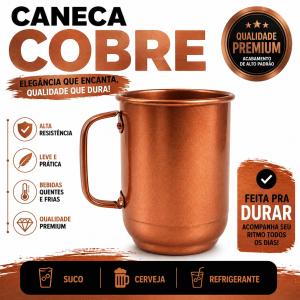 CANECA 650 ML - CAIXA C/ 50 UNID