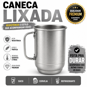 CANECA 850 ML - CAIXA C/ 50 UNID