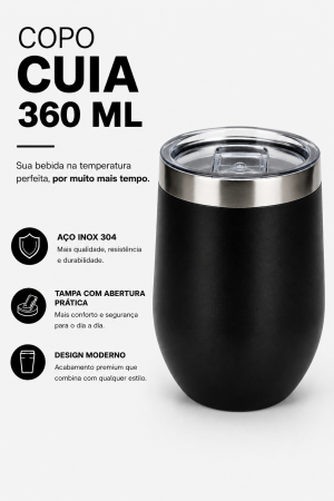 COPO CUIA 360 ML - PERSONALIZADO