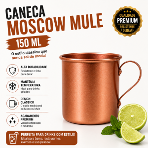 MOSCOWMULLE 150 ML CAIXA C/ 196 UNID